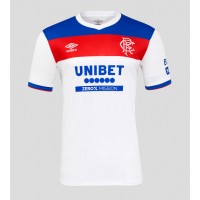 Dres Rangers Mikey Moore #47 Preč 2025-26 Krátky Rukáv